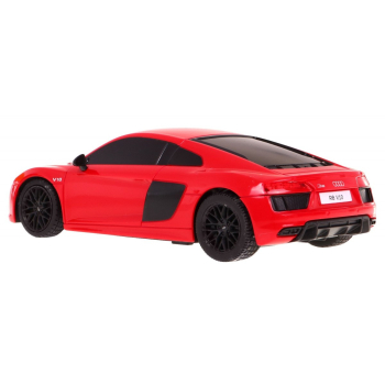 Audi R8 czerwony RASTAR model 1:24 Zdalnie sterowane auto + Pilot 2,4 GHz